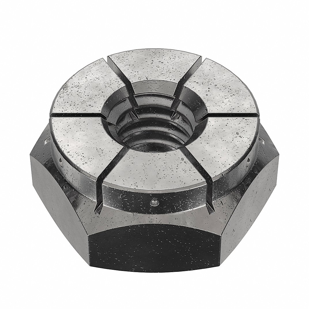 FLEXLOC 20FK-832 Lock Nut, #8-32 Thread Size, Grade 2, 200PK | CG8UWZ 44ZM18