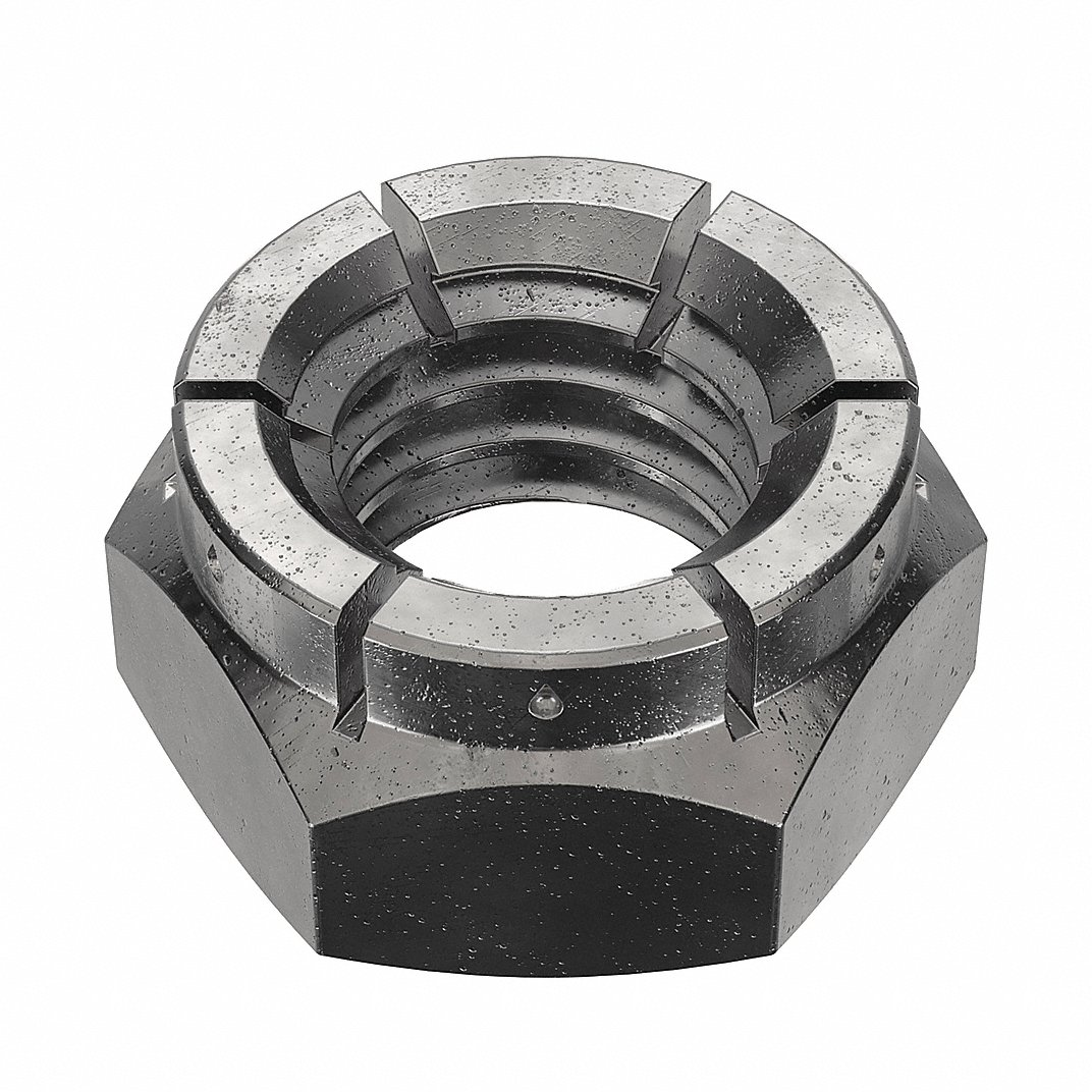 FLEXLOC 20FKF-616 Lock Nut, 3/8-16 Thread Size, Grade 2, 150PK | CG8UXC 44ZM99