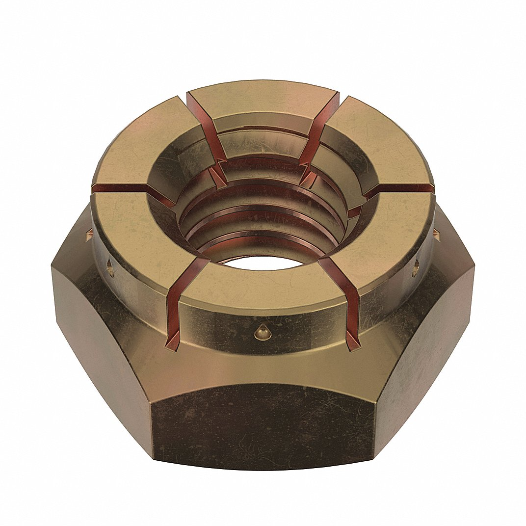 FLEXLOC 21FA-518 Lock Nut, 5/16-18 Thread Size, Grade 2, 50PK | CG8UXQ 44ZM15