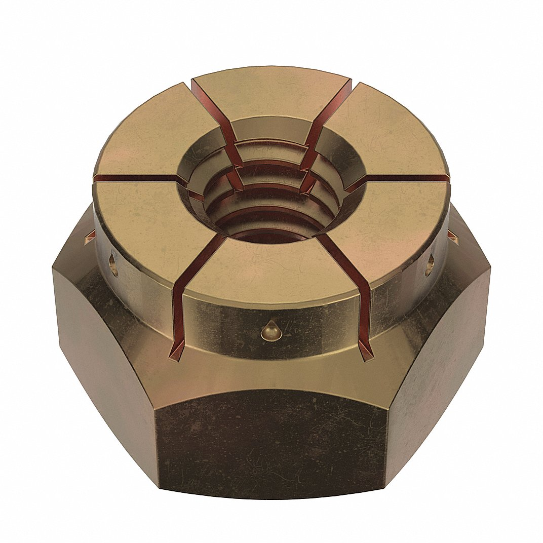 FLEXLOC 21FA-832 Lock Nut, #8-32 Thread Size, Grade 2, 100PK | CG8UXV 44ZN61