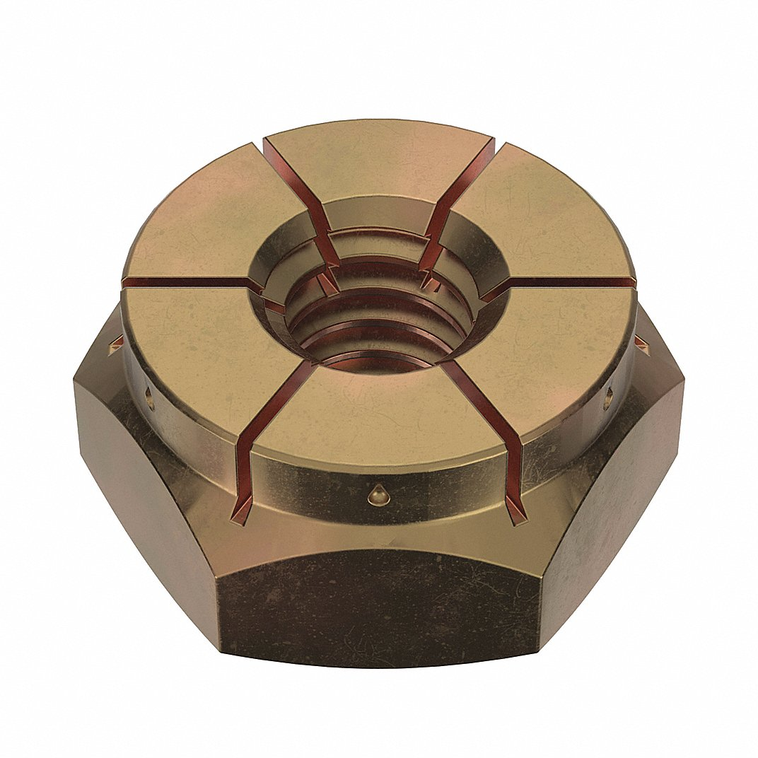 FLEXLOC 21FK-832 Lock Nut, #8-32 Thread Size, Grade 2, 200PK | CG8UYX 44ZM89