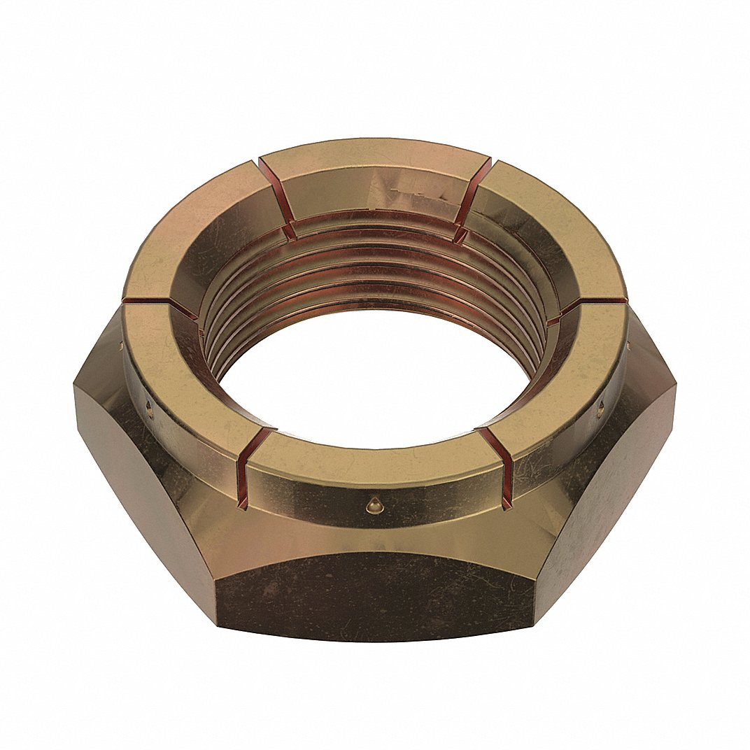 FLEXLOC 31FK-1614 Lock Nut, 1-14 Thread Size, Grade 2, 15PK | CG8VAZ 44ZM95