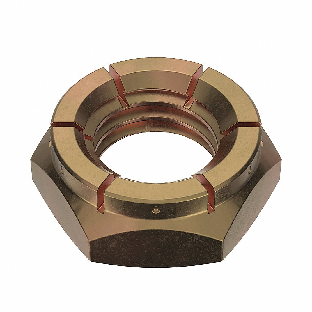 FLEXLOC 31FKF-1011 Lock Nut, 5/8-11 Thread Size, Grade 2, 50PK | CG8VBC 44ZN24