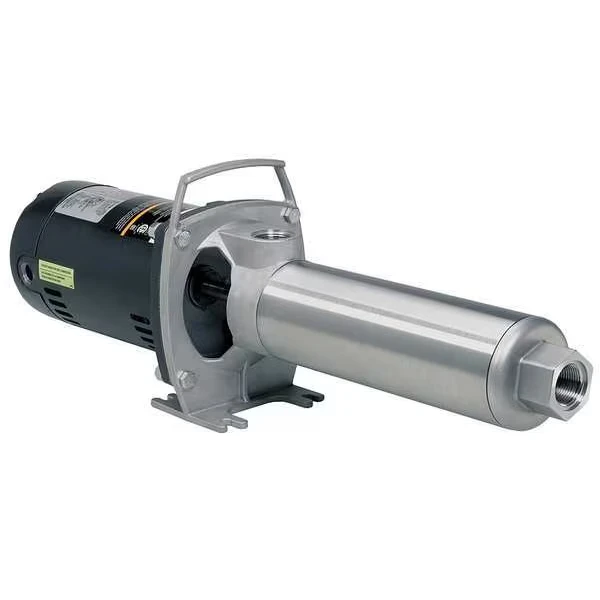 Multi-Stage Booster Pump, 3/4 hp, 115/230V AC, 1 Phase, 1 Inch NPT Inlet Size, 8 Stage