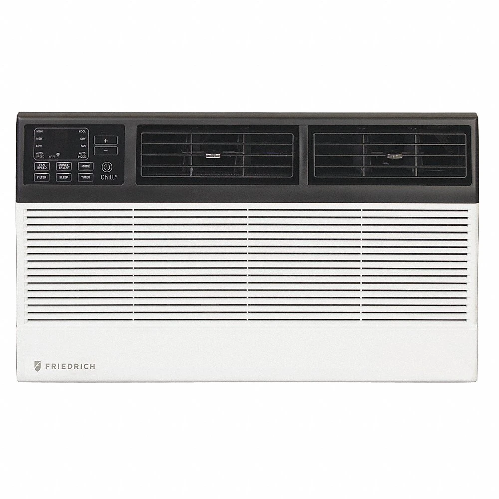 Window Air Conditioner, 18000 BtuH, 700 sq ft-1000 sq ft, 230V AC, 6-20P, Slide Out