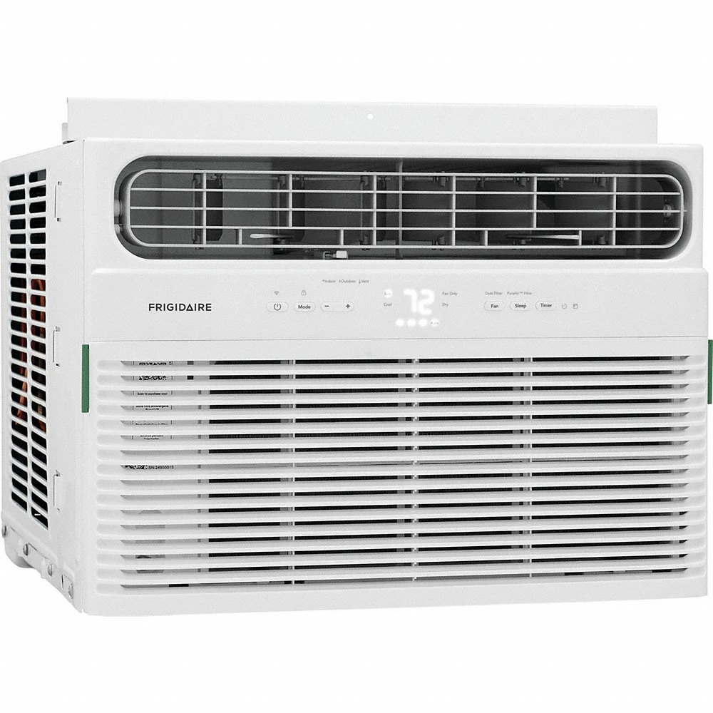 Window Air Conditioner, 14,300 BtuH, 550 sq ft - 700 sq ft, 115V AC, 5-15P, Cooling Only