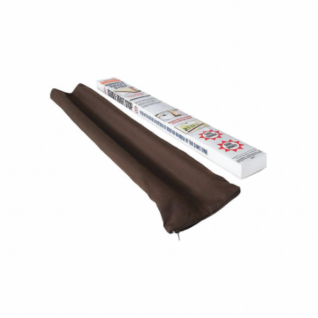 Double Draft Stop, 3 3/4 Inch Width, Doors, Brown