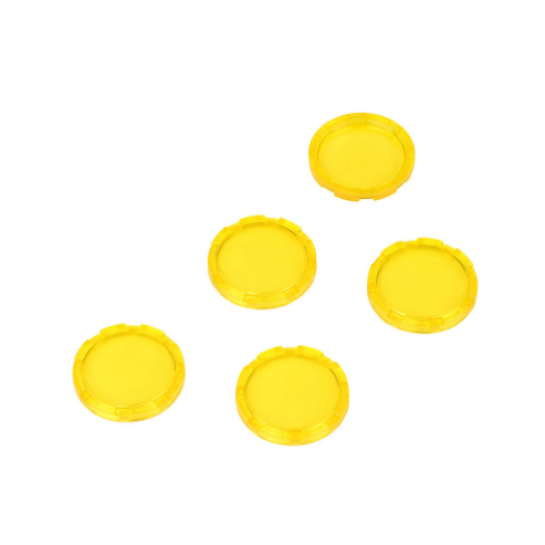 Flush Lens, Replacement, Yellow