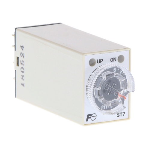 FUJI ELECTRIC ST7P-2A11N-ADC On-Delay Relay Timer, 1 To 10 Minutes Selectable Timing Range | CV6VNW