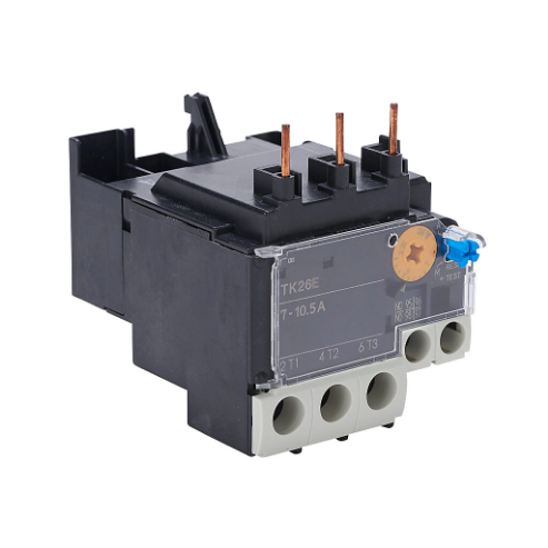 Thermal Overload Relay, 7-10.5A Adjustable, Bi-Metallic, Direct Mount Power Connection