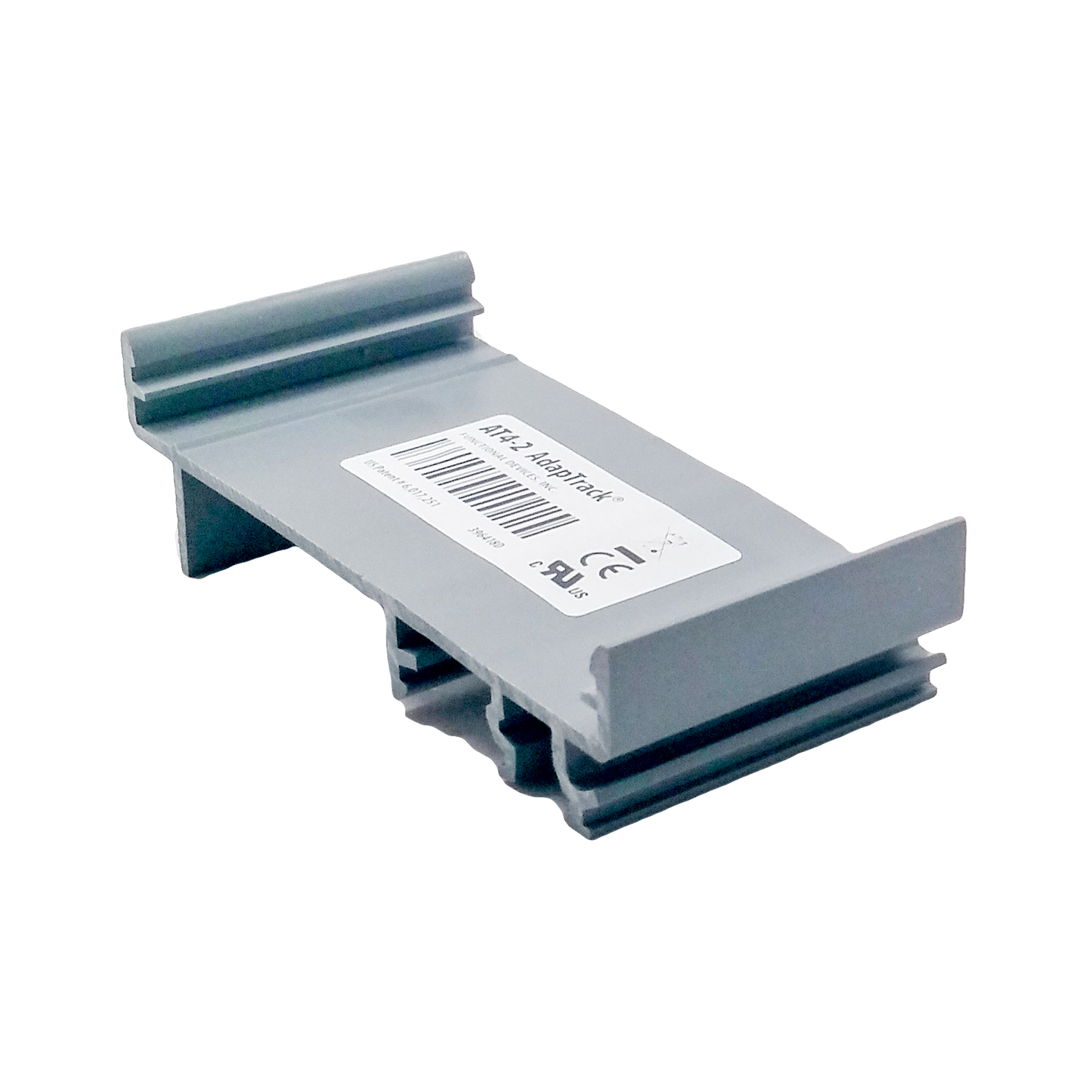 FUNCTIONAL DEVICES INC / RIB AT4-2 Mounting Track, DIN Rail, Size 4 x 2 Inch | CE4UPV