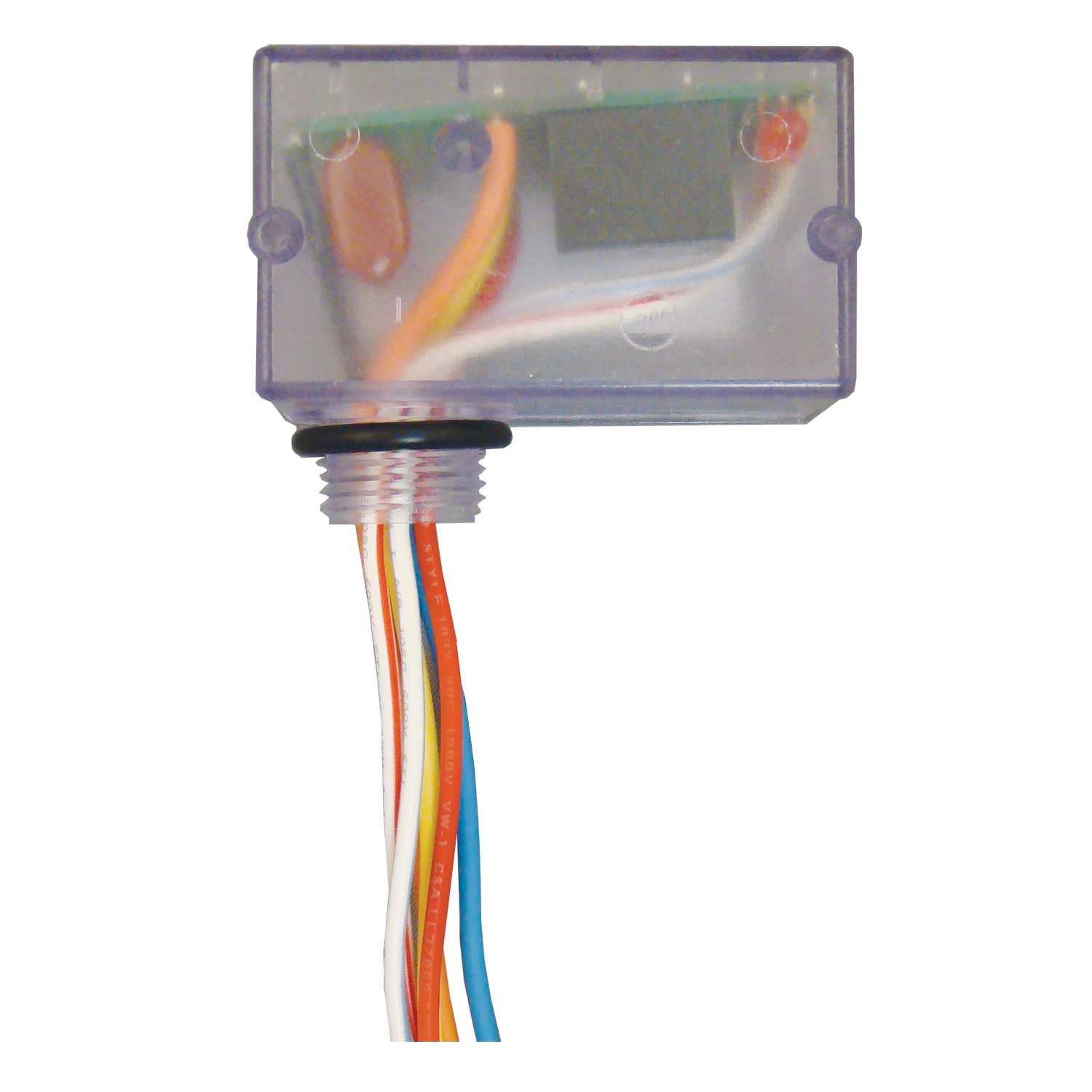 FUNCTIONAL DEVICES INC / RIB RIB12C-FA-N4 Enclosed Pre-Wired Relay, With Polarised 12 VAC Coil, SPDT, 10 A | CE4UYN