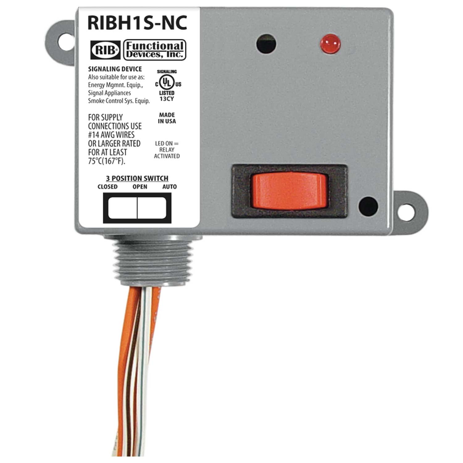 FUNCTIONAL DEVICES INC / RIB RIBH1S-NC