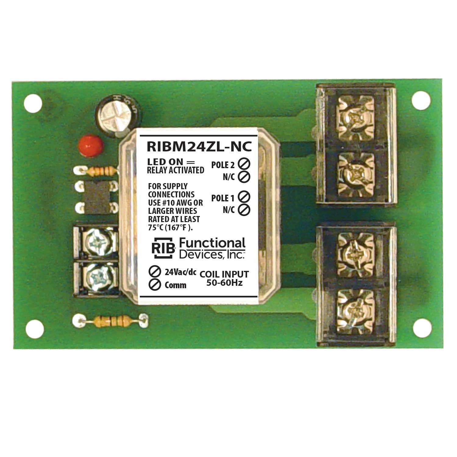 FUNCTIONAL DEVICES INC / RIB RIBM24ZL-NC