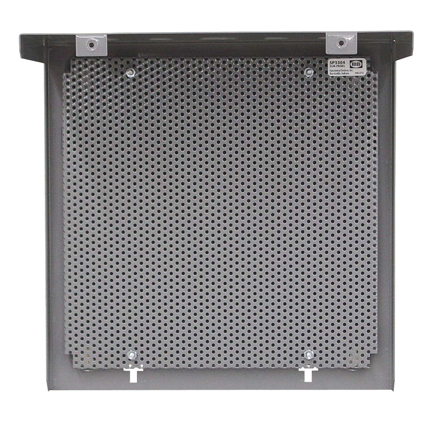 FUNCTIONAL DEVICES INC / RIB SP3304 Subpanel, Size 11.33 x 11.4 x .25 Inch, Perforated Steel | CE4VNQ