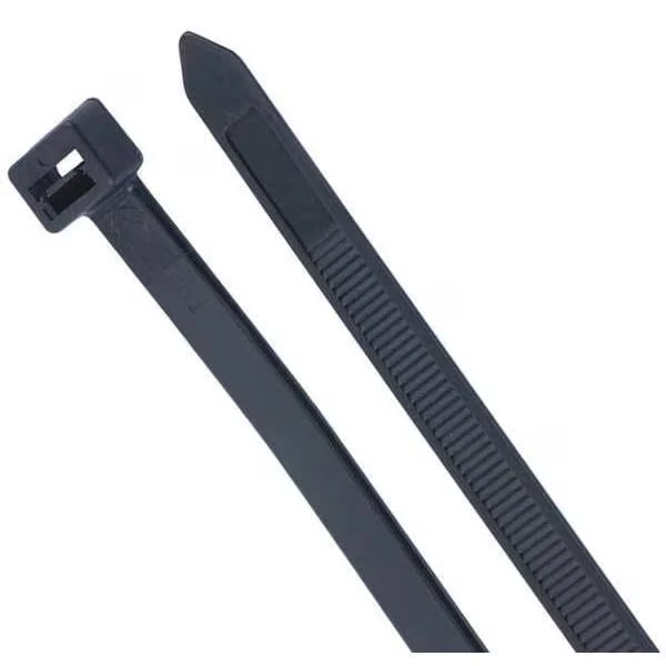 21 Inch L Heavy Duty Cable Tie 175 lb Black