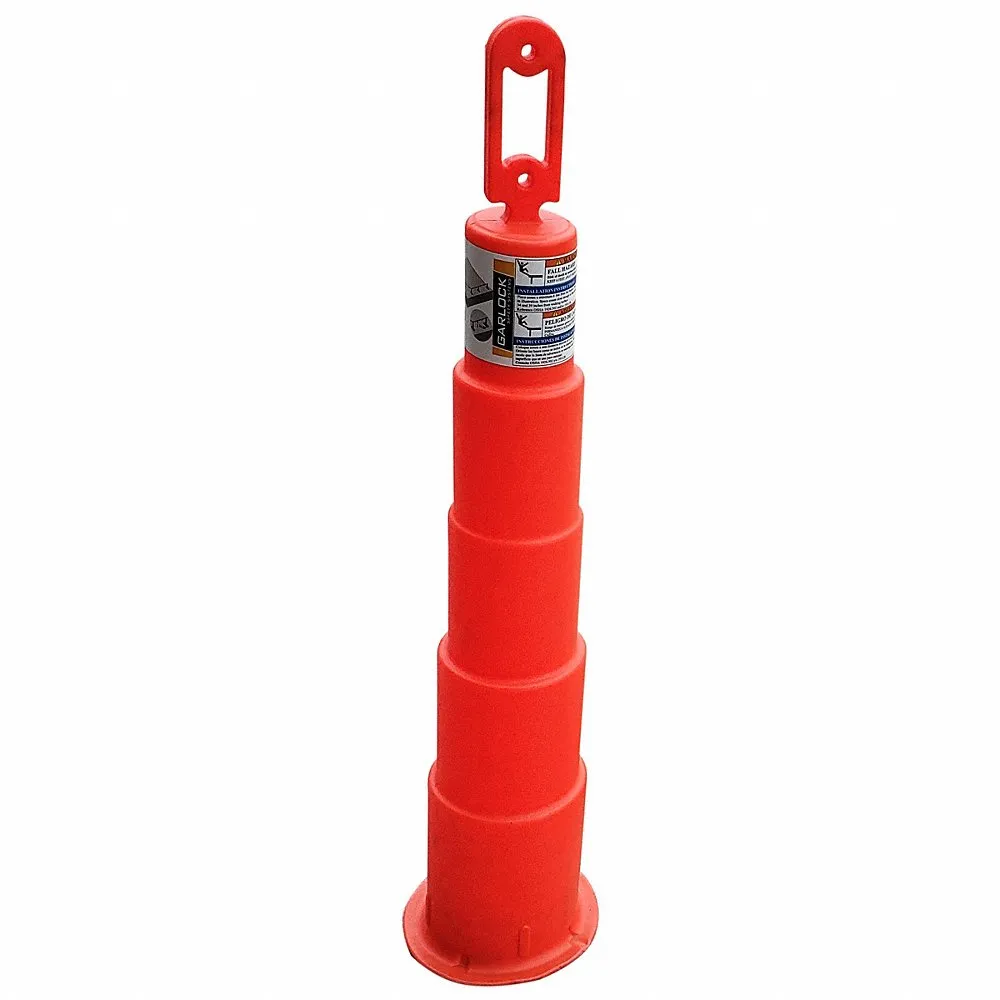 Warning Line Cone, 4 ft Ht, Temporary