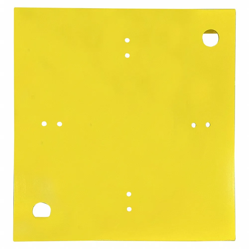 GARLOCK SAFETY SYSTEMS 405635 Standing Seam Standoff Plate, Metal Base, 26 X 27 Inch Size, Rubber | CL6BNW