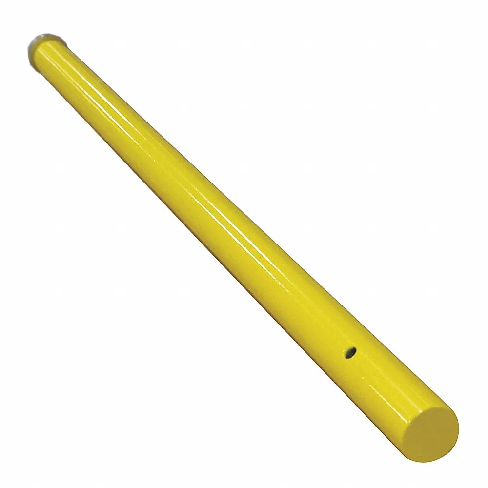 Stanchion, 3 3/8 ft Ht, Permanent, Includes Hardware