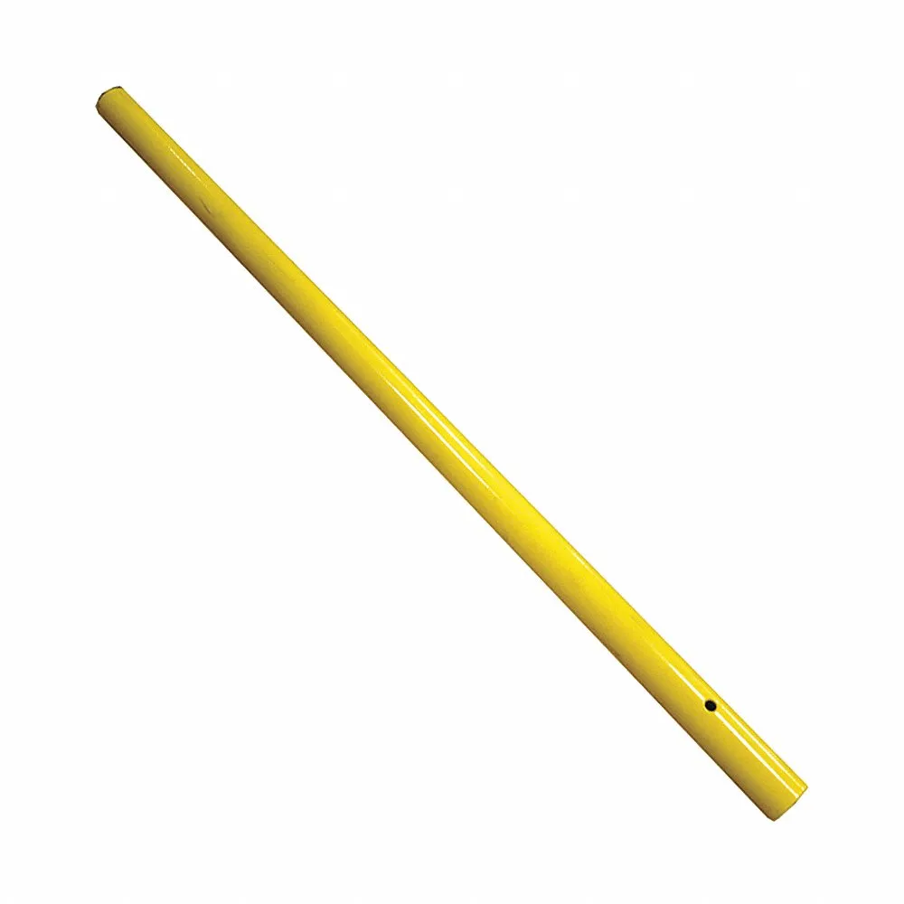 Latch/Striker Post, For Gate, Use With Railguard 200 Base, Safety Yellow