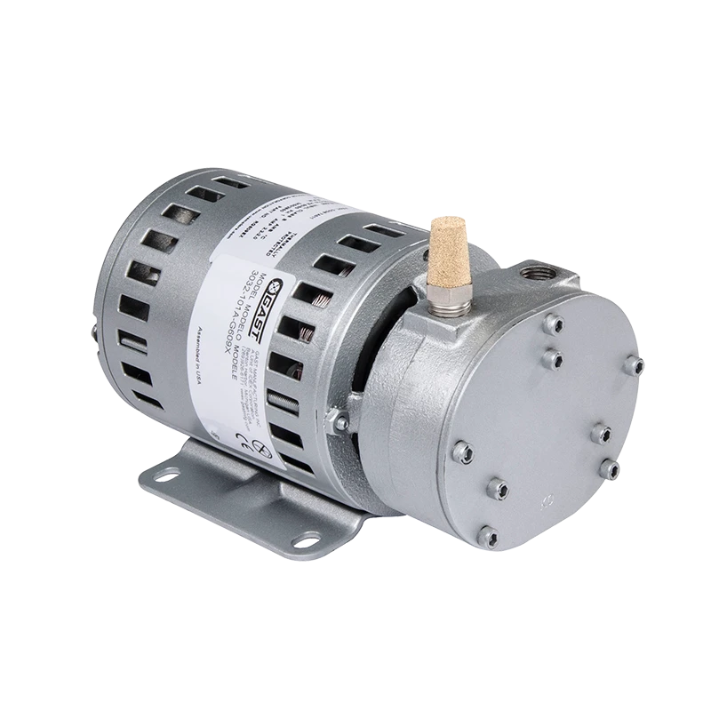 Rotary Vane Pump, Motor Mounted, 0.69 Bar Max Pressure