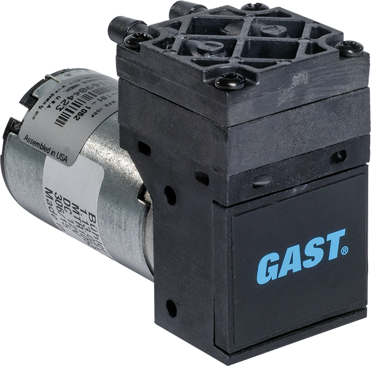 Diaphragm Pump, Miniature, 1.38 Bar Max Pressure, 12Vdc