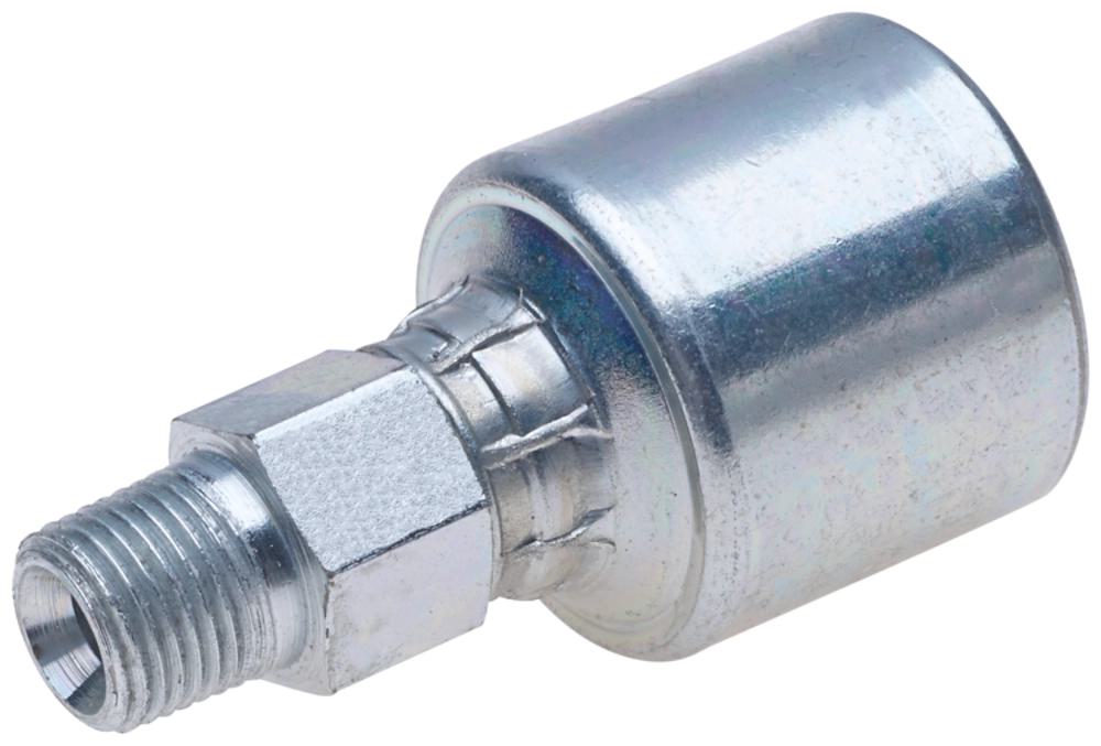 GATES 71001002 Hose Coupling, 0.252 Inch I.D, 1.96 Inch Length, 0.945 Inch Cutoff Size | AK2BUJ