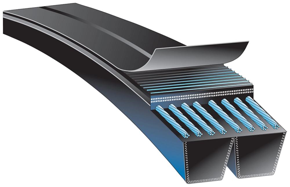GATES 938610180 V-Belt, 180 Inch Length, 6.88 Inch Width, Gates Neoprene Compound | AM7AUY