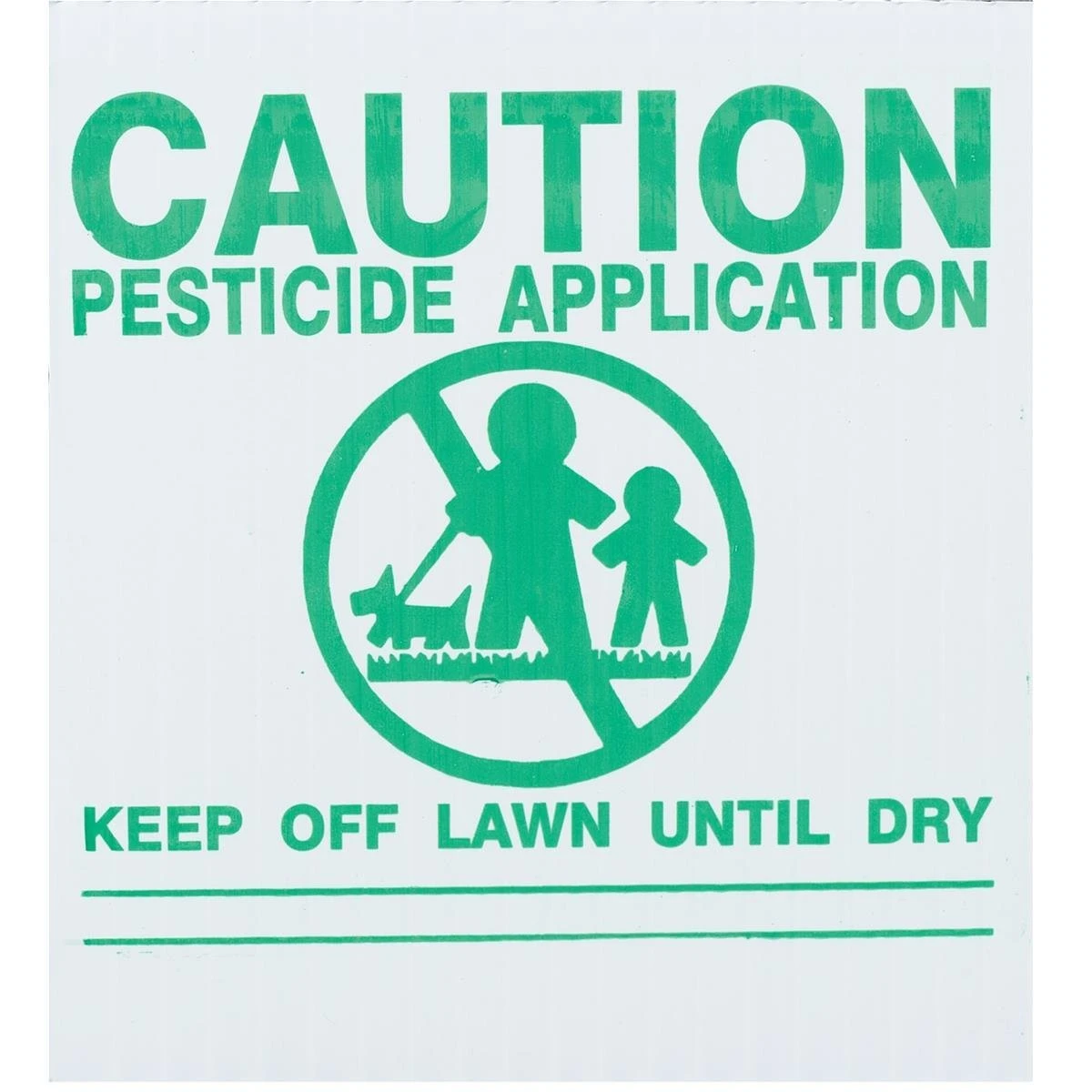 Maine Lawn Pesticide Application Signs