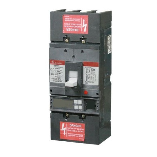GENERAL ELECTRIC SGLB36BB0600 Bolt-On Circuit Breaker, 600V, MicroVersaTrip, 3 Phase | CE6KBD