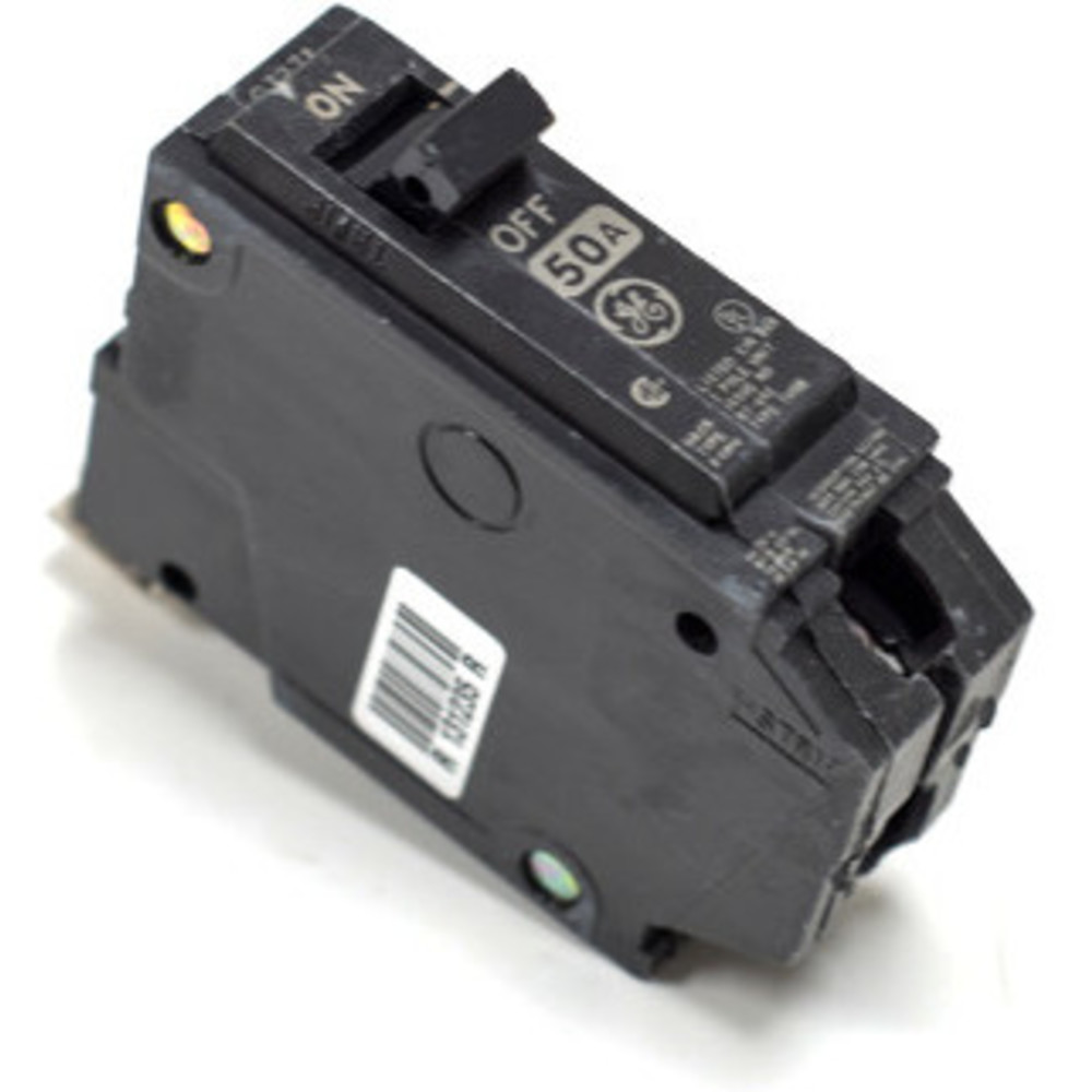 GENERAL ELECTRIC THHQB1150 Bolt On Circuit Breaker Thqb 50 Amp 120vac 1p 22kaic@120v | AG8VXA