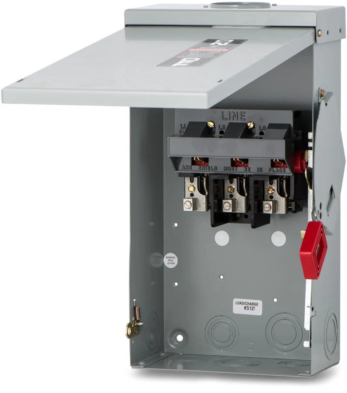 Disconnect Switch, 3 Pole, 60 A, 600 V, THN Frame Type