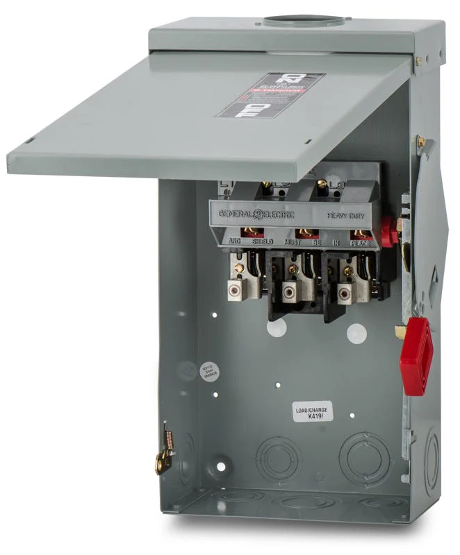 Disconnect Switch, 3 Pole, 100 A, 600 V, THN Frame Type