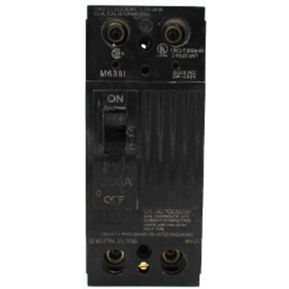 GENERAL ELECTRIC TQD22200WL Circuit Breaker, Feed-thru, 200 A, 240 VAC | AG8WLX