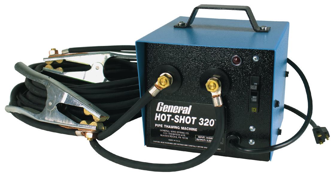 GENERAL PIPE CLEANERS Pipe Freezing and Pipe Thawing Units