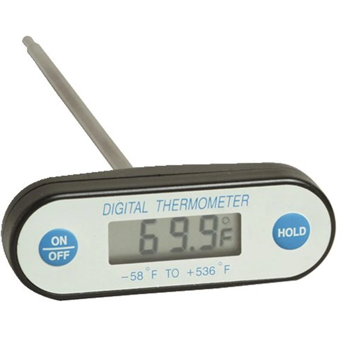 Waterproof Digital Soil Thermometer, 8 Inch