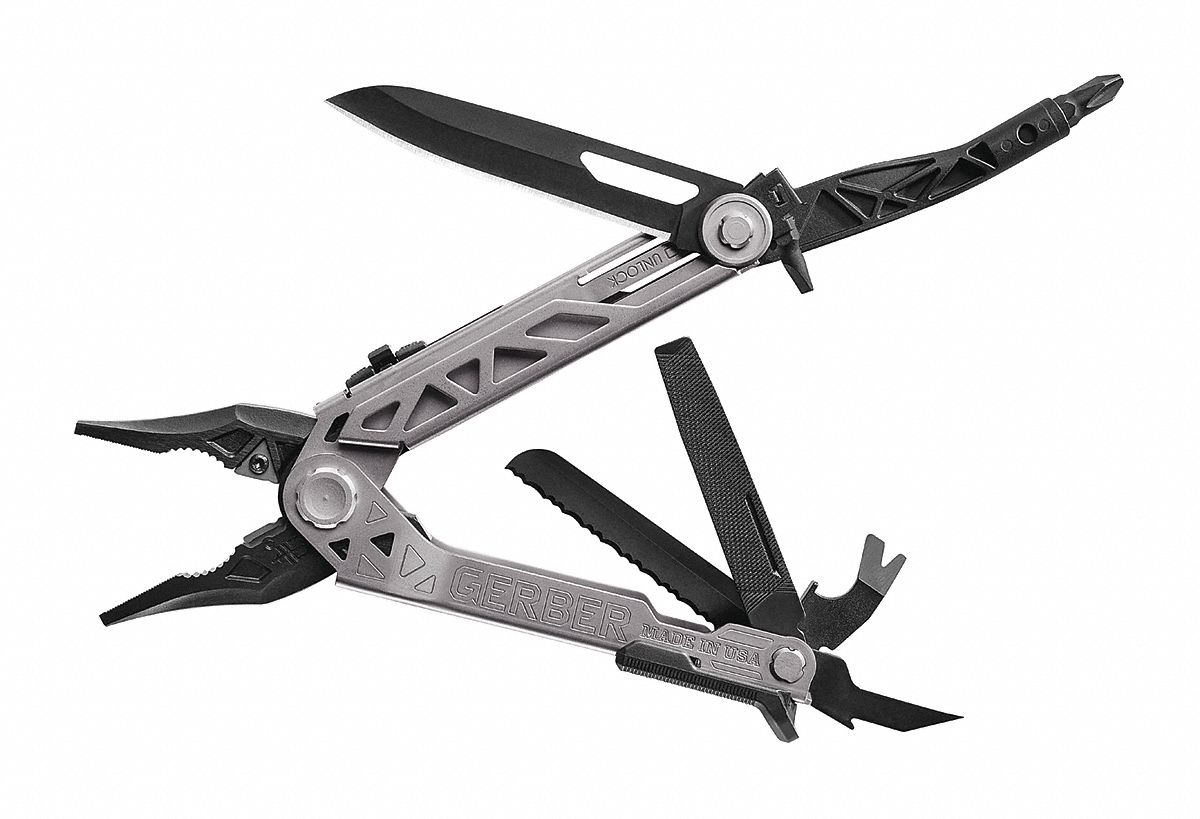Multi Tool, Stainless Steel, 14 Tools