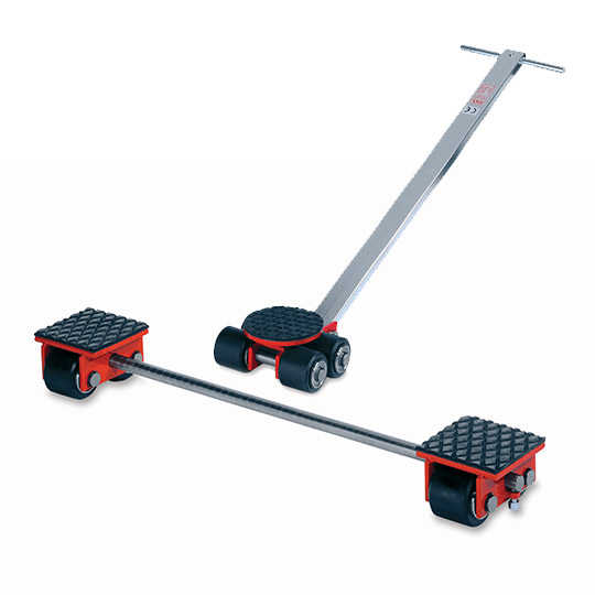 Machine Dolly Combo, 6600 lbs. Load Capacity, Steel