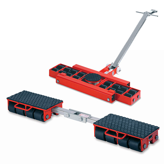 Machine Dolly Combo, 26400 lbs. Laod Capacity, Steel