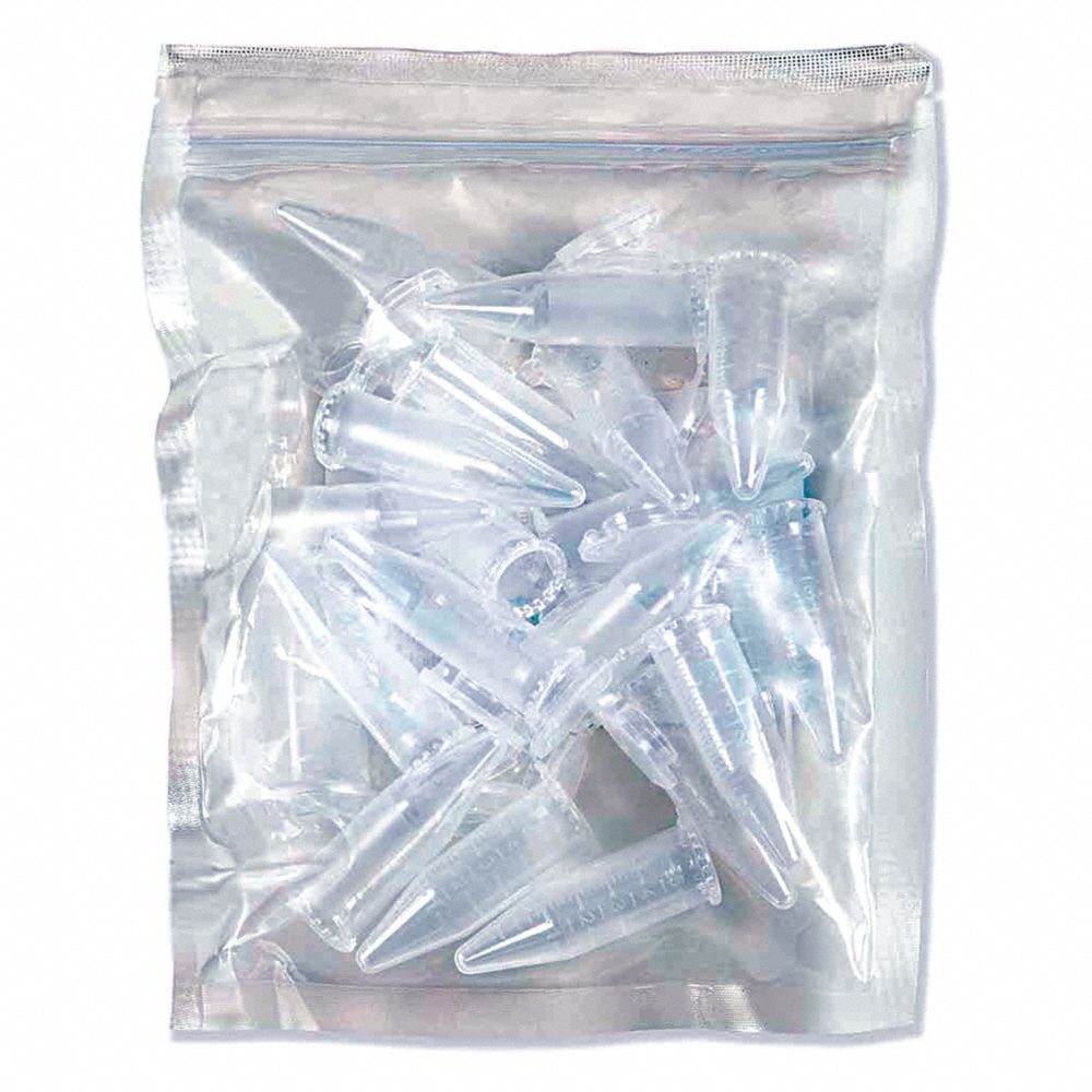 Plastic, Microcentrifuge Tube, 5 ml Capacity, Polypropylene, Sterile