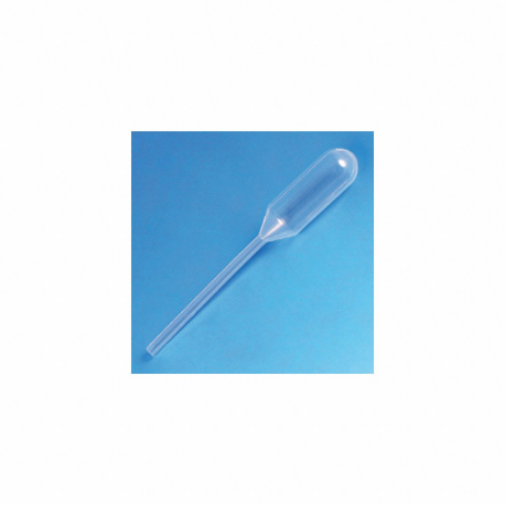 GLOBE SCIENTIFIC 138040-500 Transfer Pipette, 1.2 mL Capacity, Plastic, Non-Sterile, 500 PK | CP6MHD 52JX71
