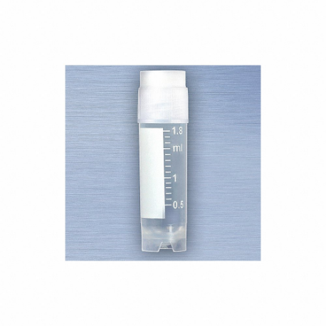Cryogenic Vial, 0.067 Oz Labware Capacity - English, Includes Closure