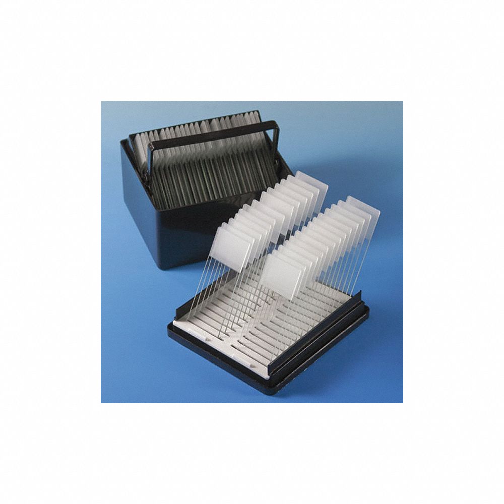 Staining Dish, 102 x 83 x 57 mm, Polyoxymethylene, Black