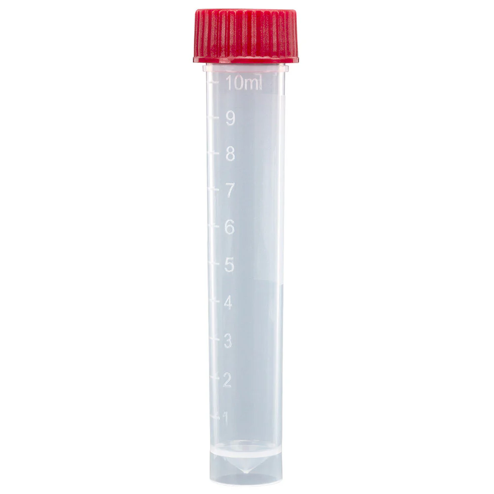 GLOBE SCIENTIFIC 6102R Transport Tube, 10 mL Labware Nominal Capacity - Metric, 1 to 10 mL, 1000 PK | CP6MKD 52JV54