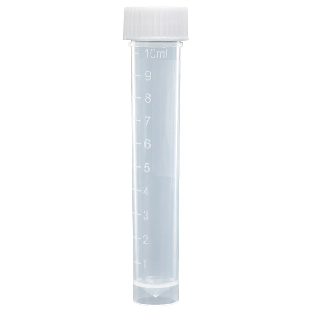 GLOBE SCIENTIFIC 6102S Transport Tube, 10 mL Labware Nominal Capacity - Metric, 1 to 10 mL, White, 500 PK | CP6MJW 52JV58