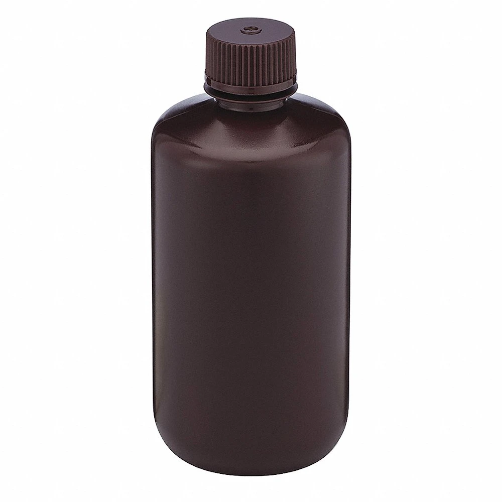 GLOBE SCIENTIFIC 7060250AM Bottle, 8.5 oz Labware Capacity, HDPE, Includes Closure, Unlined, 12 Pack | CP6MFG 55NG46