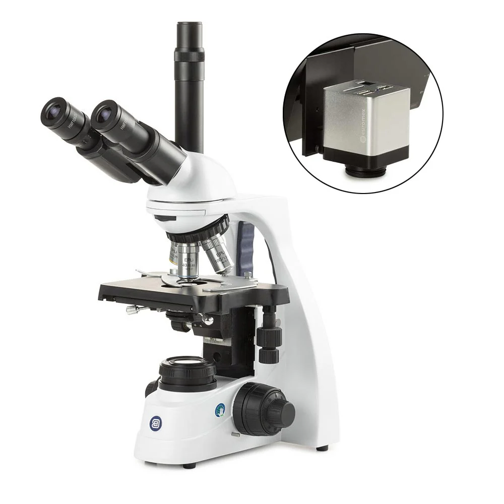 Trinocular Microscope, 10x/20 mm Eyepieces