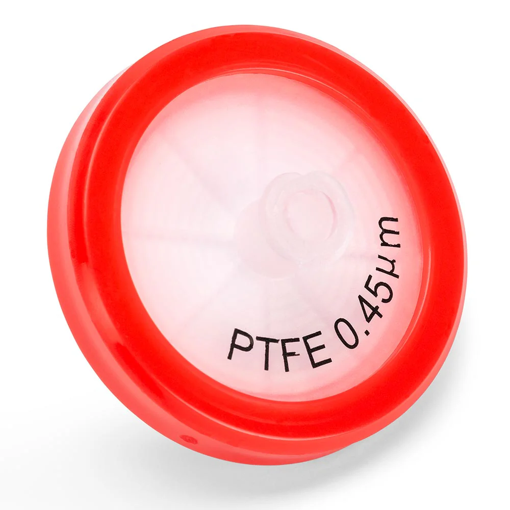 GLOBE SCIENTIFIC SF-PTFE-4530 Syringe Filter, 30 mm Membrane Dia, 0.45 um Pore Size, PTFE, 100 PK | CP6MWT 792XR8