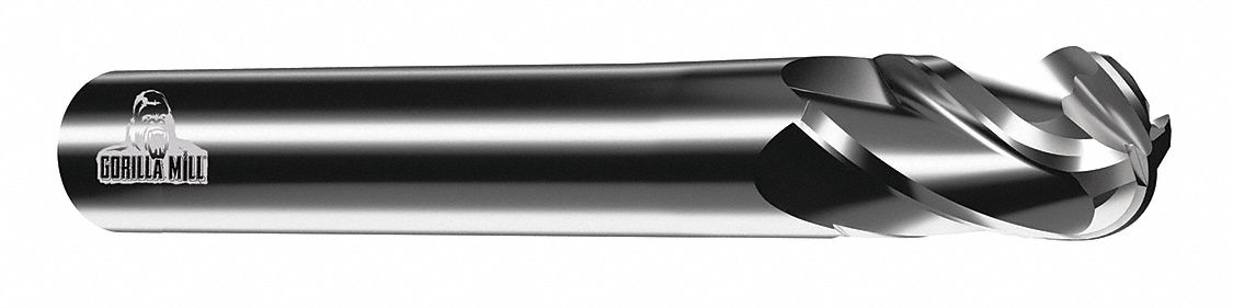 GORILLA MILL CEM10B4 Carbide End Mill 4 Inch | AG6KME 36NM09