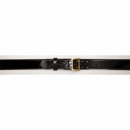 GOULD & GOODRICH INC. H49-28CLBR Duty Belt, 28 Inch, 2 1/4 Inch Width, Hi-Gloss, Synthetic Polymer, High Gloss | CP6PBG 40P092